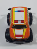 Unknown Brand Orange Pull Back Plastic Toy Car Vehicle
