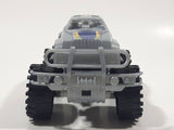 STCT 061 1706 Monster Struck Grey Push and Go Plastic Die Cast Toy Car Vehicle