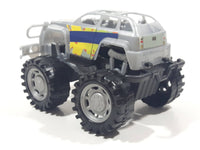 STCT 061 1706 Monster Struck Grey Push and Go Plastic Die Cast Toy Car Vehicle