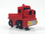 2004 Mattel GeoTrax Push Along Train Locomotive Red Plastic Toy