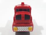 2004 Mattel GeoTrax Push Along Train Locomotive Red Plastic Toy
