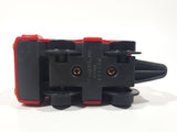 2004 Mattel GeoTrax Push Along Train Locomotive Red Plastic Toy