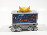 2017 McDonald's Happy Meal Christmas Train #6 Transformers Grey Plastic Toy Train Car