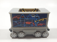 2017 McDonald's Happy Meal Christmas Train #6 Transformers Grey Plastic Toy Train Car