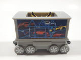 2017 McDonald's Happy Meal Christmas Train #6 Transformers Grey Plastic Toy Train Car