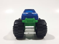 Greenbrier 4x4 Express Wheels Monster Truck GPixel Blue and Green Plastic Die Cast Toy Car Vehicle
