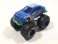 Greenbrier 4x4 Express Wheels Monster Truck GPixel Blue and Green Plastic Die Cast Toy Car Vehicle