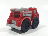 2012 Mattel Fisher Price RS Radiator Springs Ladder Fire Truck Red Plastic Die Cast Toy Car Vehicle
