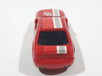 2007 Imperial Toy 00 Red Plastic Die Cast Toy Race Car Vehicle
