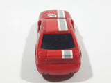 2007 Imperial Toy 00 Red Plastic Die Cast Toy Race Car Vehicle