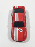 2007 Imperial Toy 00 Red Plastic Die Cast Toy Race Car Vehicle