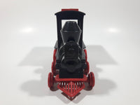 2009 Mattel Toy Story 3 Action Links Buzz Saves The Train Locomotive Red and Black Plastic Die Cast Toy T0503
