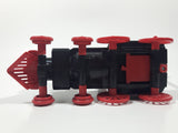 2009 Mattel Toy Story 3 Action Links Buzz Saves The Train Locomotive Red and Black Plastic Die Cast Toy T0503