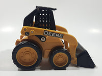 Tomy John Deere Loader Yellow Plastic Die Cast Toy Construction Equipment Vehicle