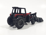 Vintage Case International Tractor Red and Black Die Cast Toy Car Vehicle Broken Hydraulics