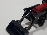 Vintage Case International Tractor Red and Black Die Cast Toy Car Vehicle Broken Hydraulics