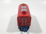 2010 Ludorum Learning Curve Chuggington Train Locomotive Wilson Red Plastic Die Cast Toy Vehicle 5 1/4" Long