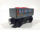 Thomas & Friends FHM63 S.C. Ruffey Train Car Grey Wood and Plastic Magnetic Toy Vehicle 3 3/8" Long