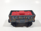 Thomas & Friends FHM63 S.C. Ruffey Train Car Grey Wood and Plastic Magnetic Toy Vehicle 3 3/8" Long