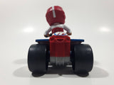 Spin Master Paw Patrol Ryder Character Quad ATV Red, Blue, and White Plastic Die Cast Toy Car Vehicle 3 5/8" Long