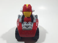 Spin Master Paw Patrol Marshall Character Boat Red Plastic Die Cast Toy Car Vehicle 3 3/4" Long