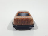 Unknown Brand Grizzly Bear Themed Brown Fur Texture Thin Metal Die Cast Toy Car Vehicle