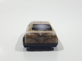 Unknown Brand Bulldog Themed Light Brown and White Thin Metal Die Cast Toy Car Vehicle