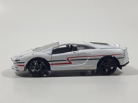 Unknown Brand Team Sky Lamborghini White Die Cast Toy Car Vehicle