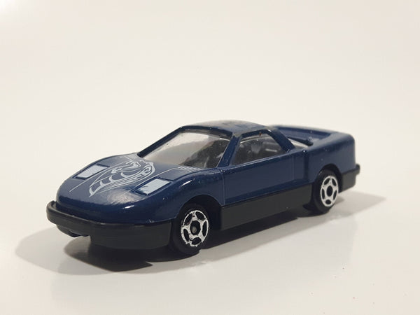 Greenbrier 9803 White Cobra Snake Themed Blue Die Cast Toy Car Vehicle