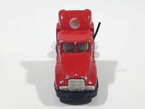 Unknown Brand 10/06 Semi Tractor Truck Red Die Cast Toy Car Vehicle