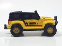 2012 Hasbro Funrise Tonka Yellow and Black Die Cast Toy Car Vehicle