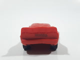 Disney Pixar Cars Lightning McQueen Red PVC Hard Rubber Toy Sports Car Vehicle