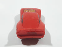 Disney Pixar Cars Lightning McQueen Red PVC Hard Rubber Toy Sports Car Vehicle