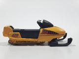 2001 Matchbox Team Tundra Snowmobile Yellow 1:40 Scale Die Cast Toy Sports Car Vehicle