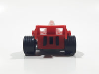 Unknown Brand No. 288A Formula 1 Grand Prix #55 Red Plastic Die Cast Toy Sports Car Vehicle