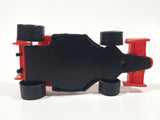 Unknown Brand No. 288A Formula 1 Grand Prix #55 Red Plastic Die Cast Toy Sports Car Vehicle