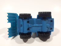 2016 McDonald's Hasbro Transformers Thunderhoof Tractor Blue Plastic Toy Car Vehicle