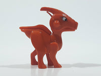 2015 Kinder Surprise Dino Time Travel MPG FS239 Brown Dinosaur 1 5/8" Tall Plastic Toy Figure