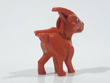 2015 Kinder Surprise Dino Time Travel MPG FS239 Brown Dinosaur 1 5/8" Tall Plastic Toy Figure