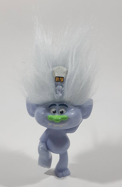 2020 McDonald's Dreamworks Animations Trolls World Tour Movie Film Guy Diamond Character 3 1/2" Tall Plastic Toy Figure