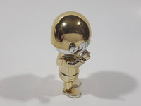 Bonkers Toy RTR-PW Ryan's World Gold Chrome Robot Character 3" Tall Plastic Toy Figure