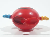 2019 McDonald's Roger Hargreaves Mr. Men Little Miss Mr. Wrong Red 3 3/8" Tall Plastic Toy Figure