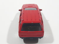 Motor Max No. 6072 Jeep Grand Cherokee Red 1/64 Scale Die Cast Toy Car Vehicle