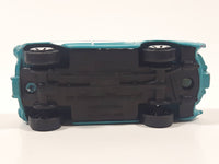 Maisto 1957 Chevrolet Corvette Teal With White Stripe Die Cast Toy Car Vehicle
