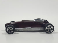 1999 McDonald's Hot Wheels Street Raptor Maroon Dark Red Die Cast Toy Car Vehicle
