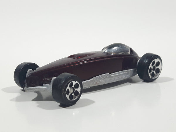 1999 McDonald's Hot Wheels Street Raptor Maroon Dark Red Die Cast Toy Car Vehicle