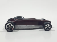 1999 McDonald's Hot Wheels Street Raptor Maroon Dark Red Die Cast Toy Car Vehicle