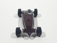 1999 McDonald's Hot Wheels Street Raptor Maroon Dark Red Die Cast Toy Car Vehicle