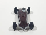 1999 McDonald's Hot Wheels Street Raptor Maroon Dark Red Die Cast Toy Car Vehicle