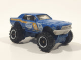 2019 Matchbox MBX Wild '68 Mustang Mudstanger Blue Die Cast Toy Car Vehicle